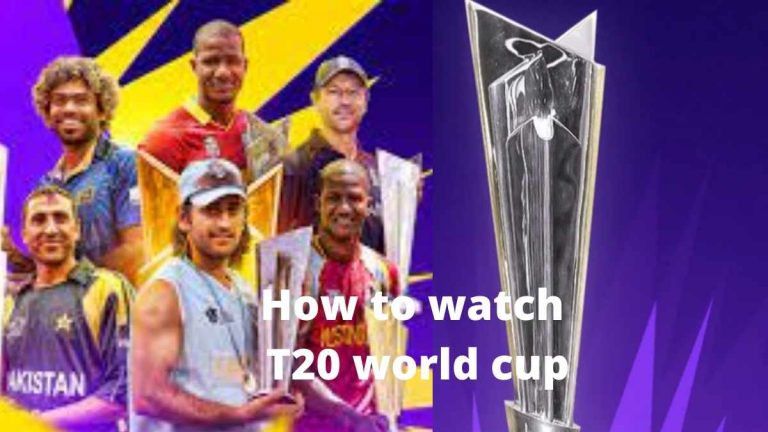 How to watch t20 world cup