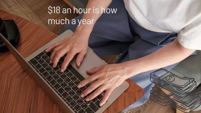 18 an hour is how much a year