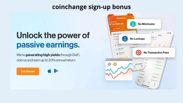 coinchange signup bonus