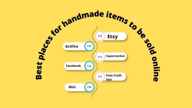 Best places for handmade items to be sold online