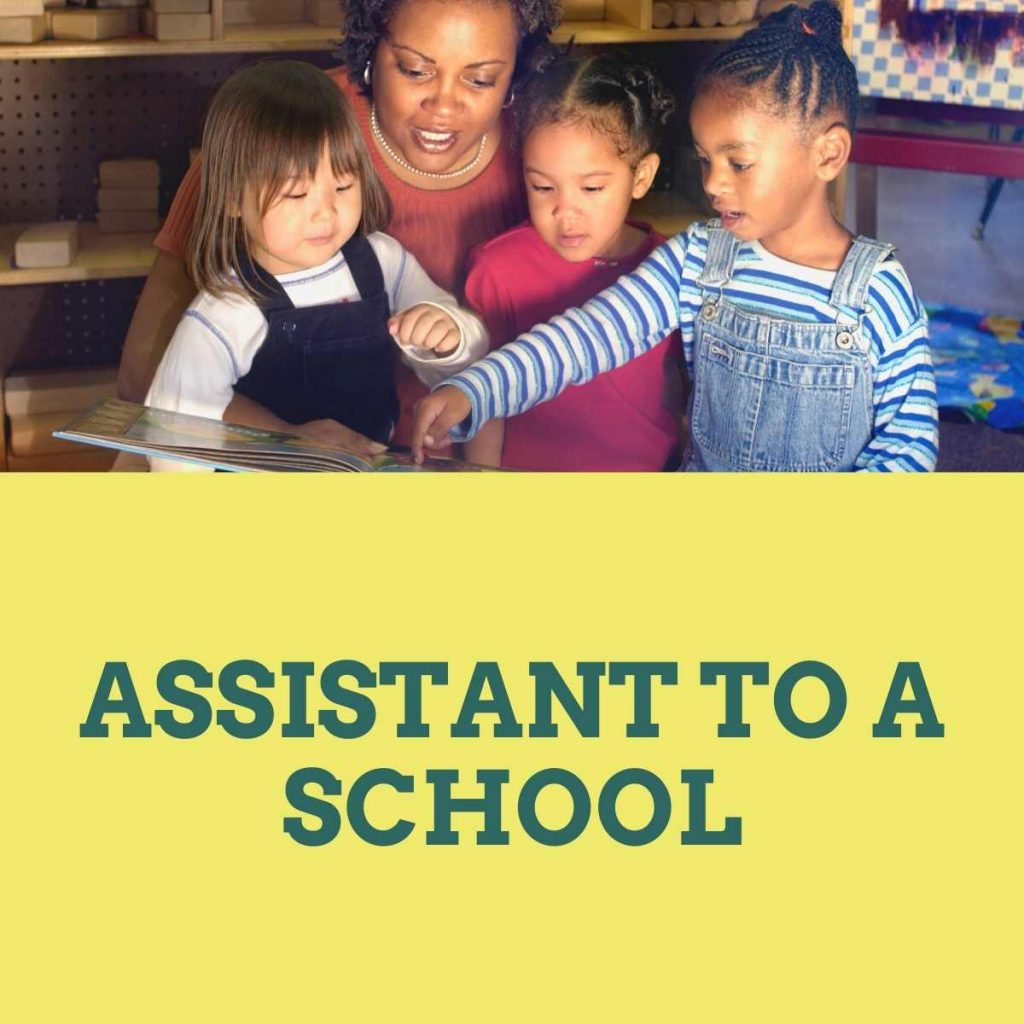Assistant to a school