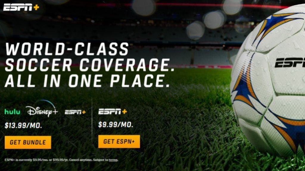 Watch Soccer with ESPN Plus 