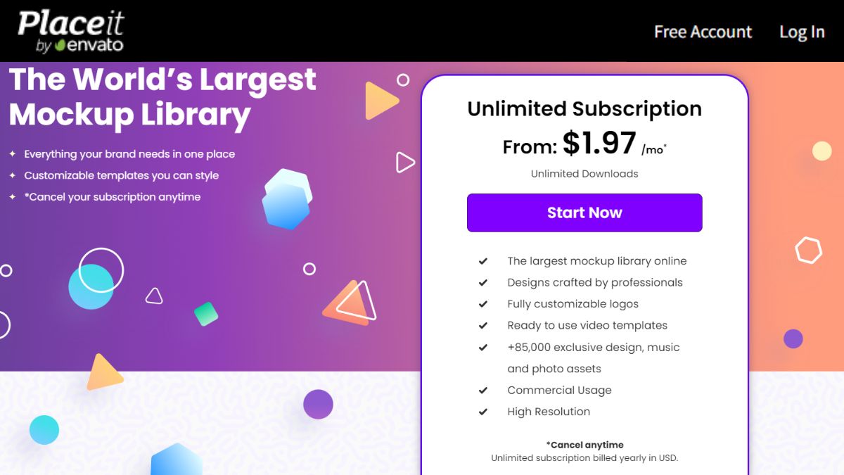 Placeit Pricing