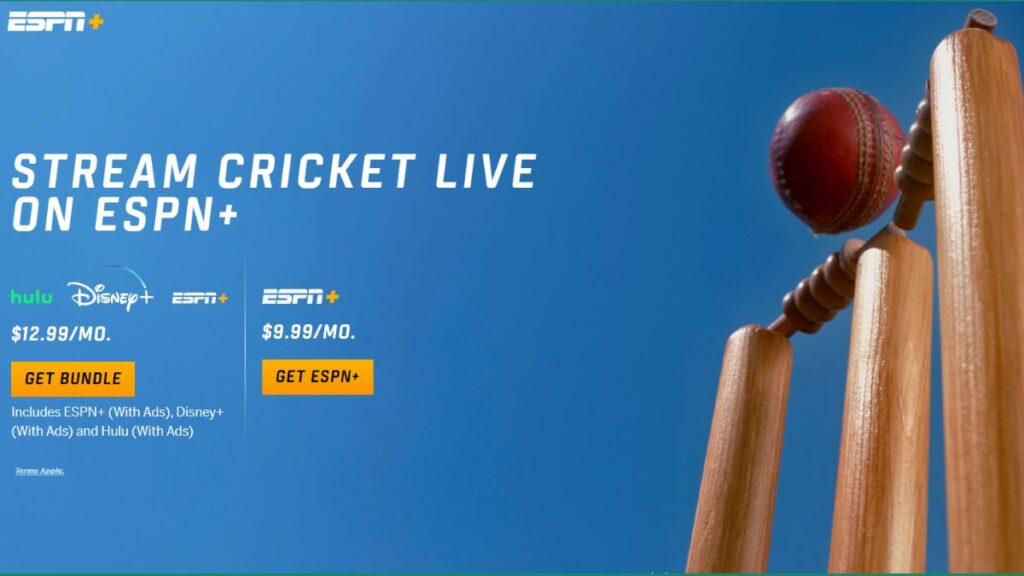 ODI WC Live on ESPN+