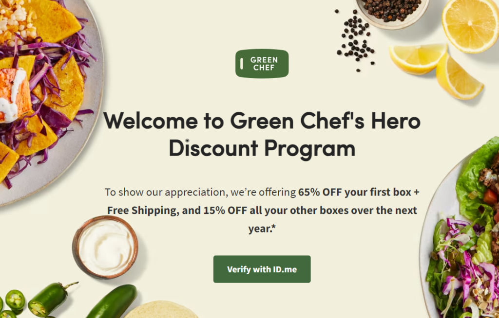 Green Chef Promo Code Save 250 with a New User Sign up