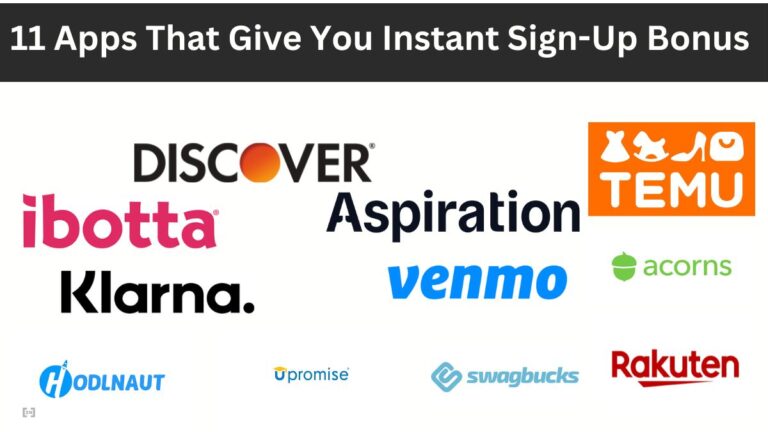 11 Apps That Give You Instant Sign-Up Bonus