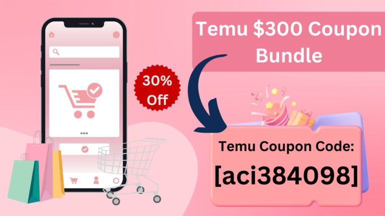 Temu $300 Coupon Bundle