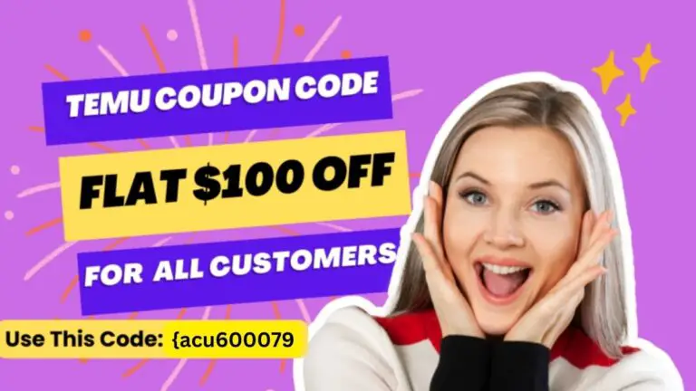 Get Flat Temu Coupon Code {acu600079} $100 Off Bundle and a 90% Discount Code